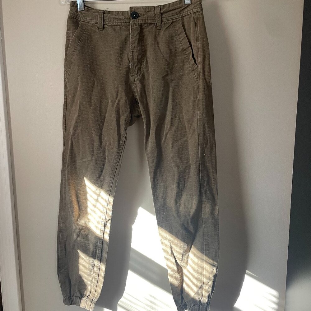 Brown Koto size 29 Slim tapered pants